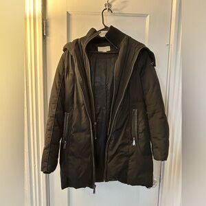Black Michael Kors Winter Jacket
